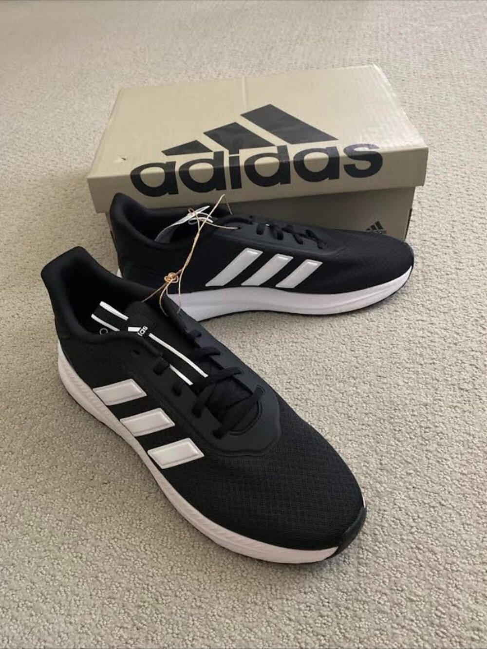 NEW Men’s X_PLRPATH Athletic Shoe Sneakers, Black White, Size 13